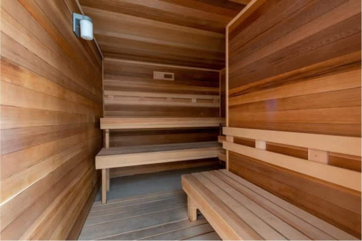 Bedroom with stylish decor city view window and modern finishes Vivendi Green Panama