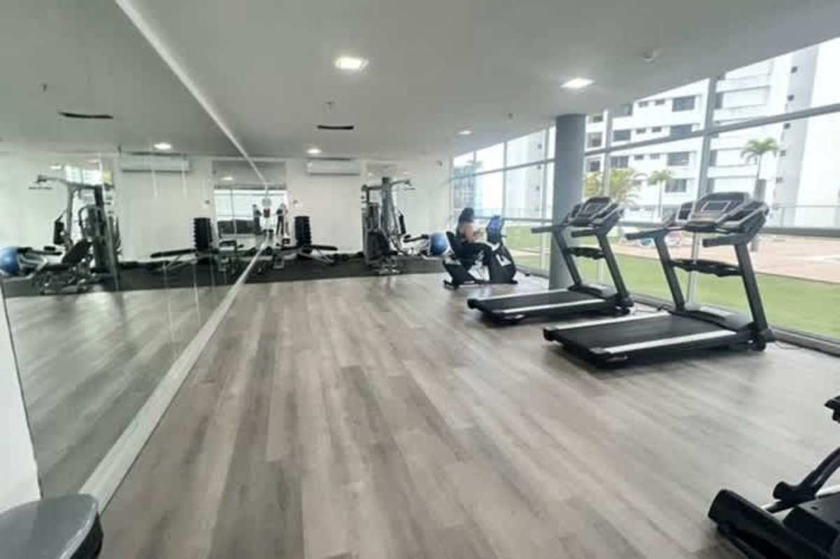 Furnished studio apartment with open living space and ocean views in PH Colores de Bella Vista Panama City