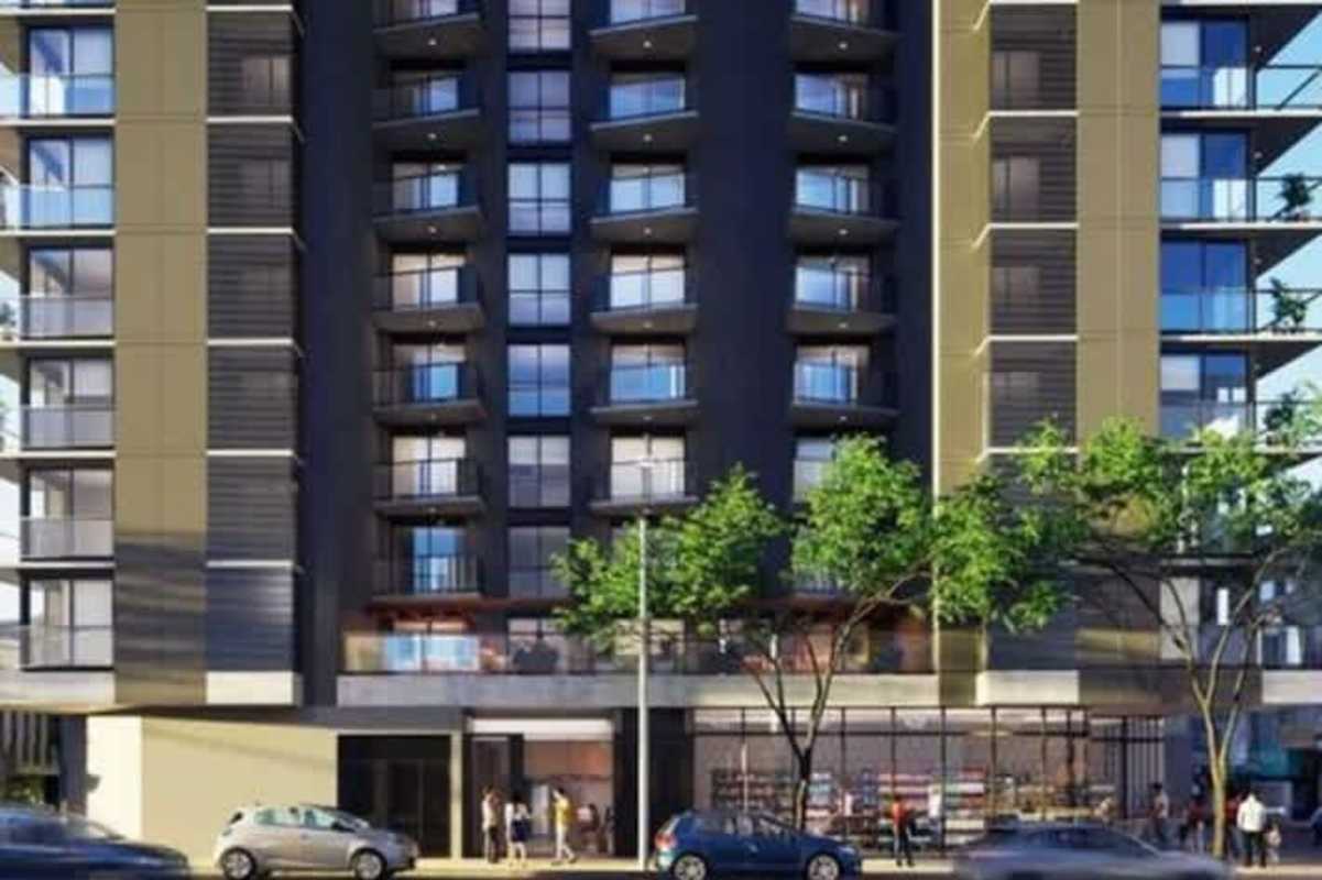 Colorful children's play zone with swings, climbing wall at PH Nostrum Obarrio