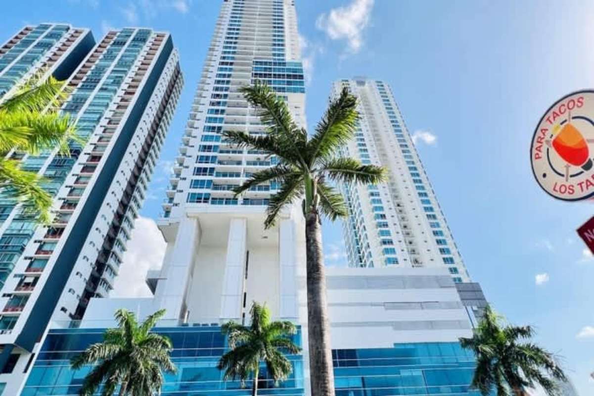 Commercial spaces and high-rise residential towers at PH Top Towers Costa del Este Panama
