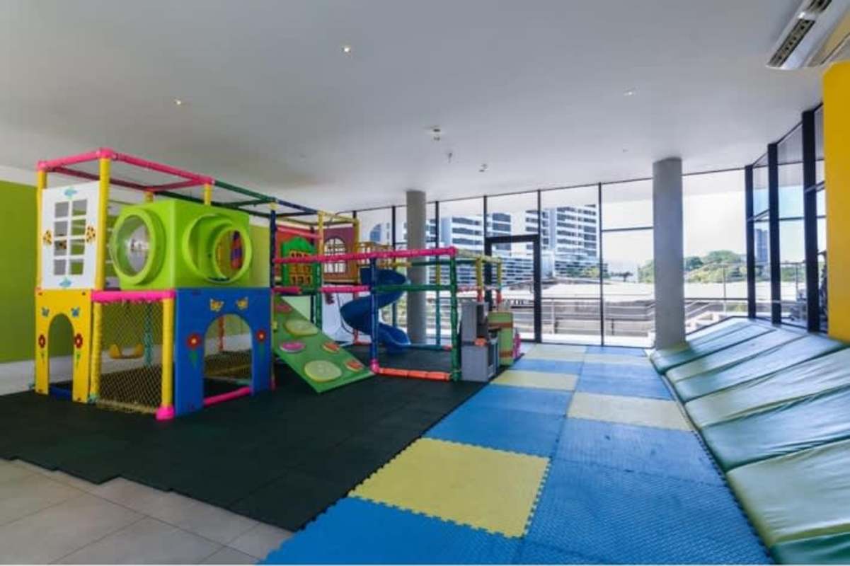 Colorful kids playground indoor play area PH Condado Country Club Panama