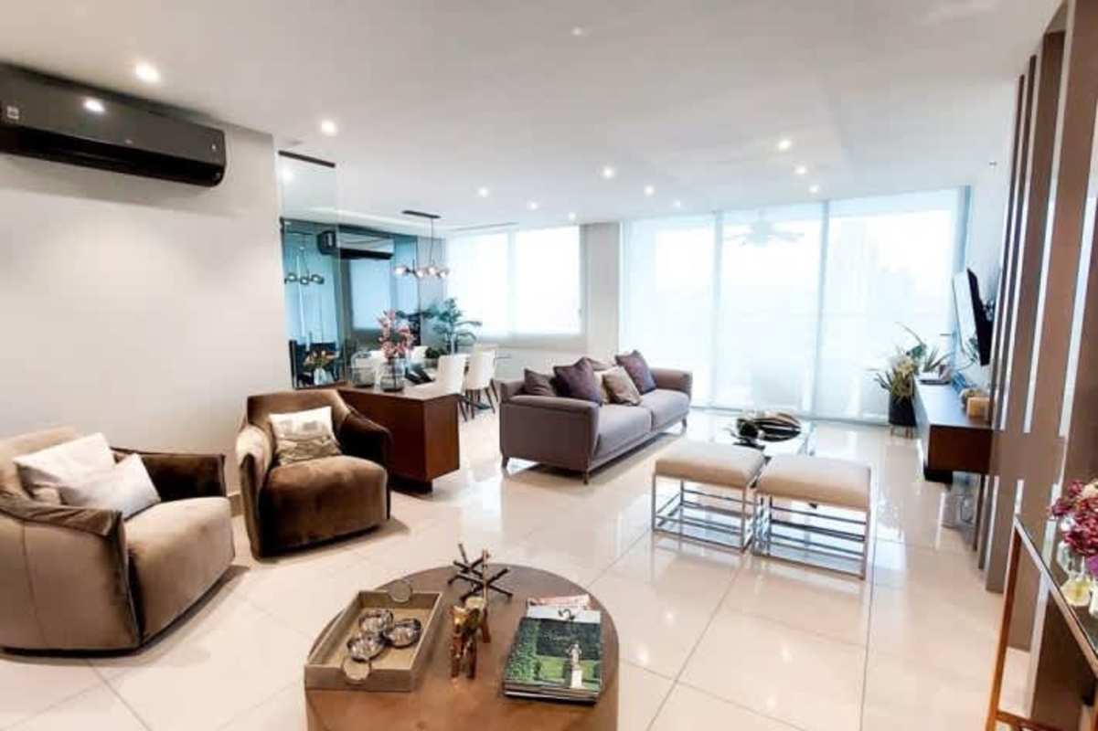 Fully equipped modern gym with cardio and weights in PH Oceana Costa del Este Panama