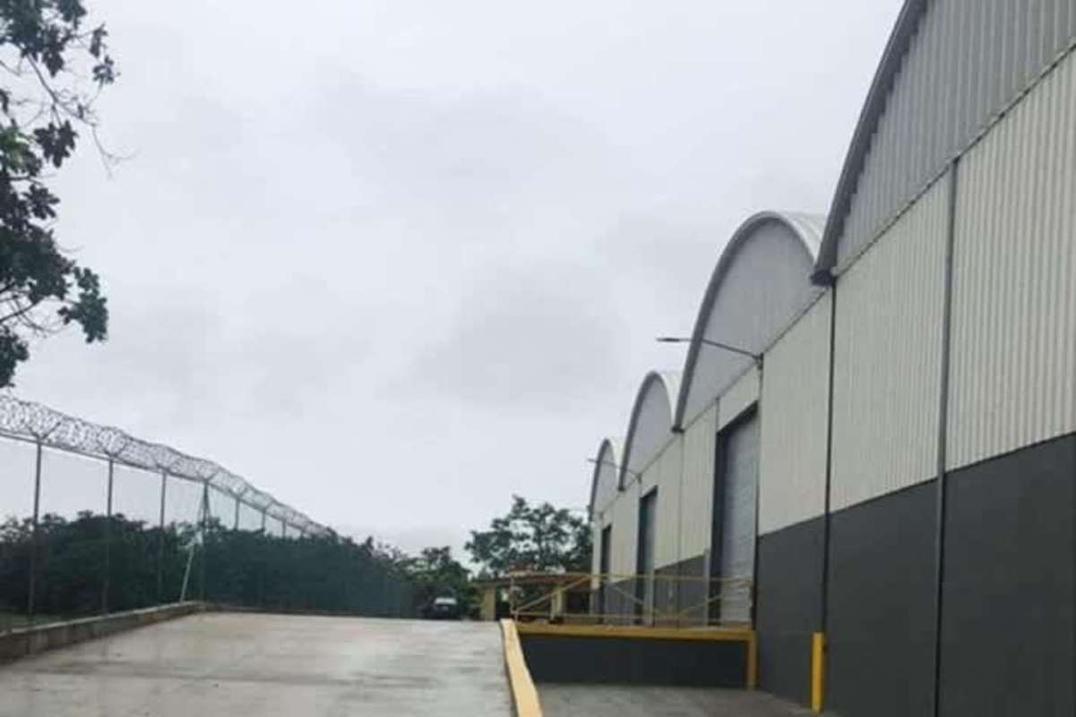 Ample truck access and loading dock area in warehouse complex Tocumen Panama