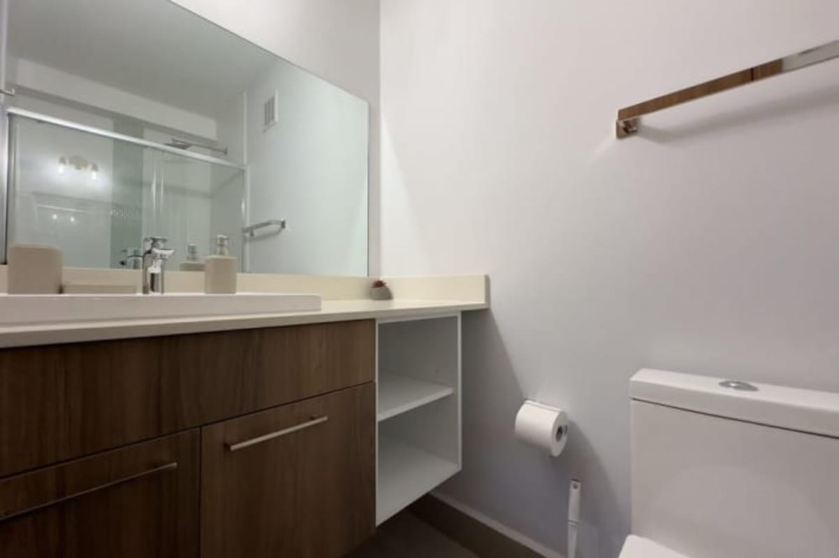Master bedroom with closet and natural light in Alto Río Rio Abajo Panama