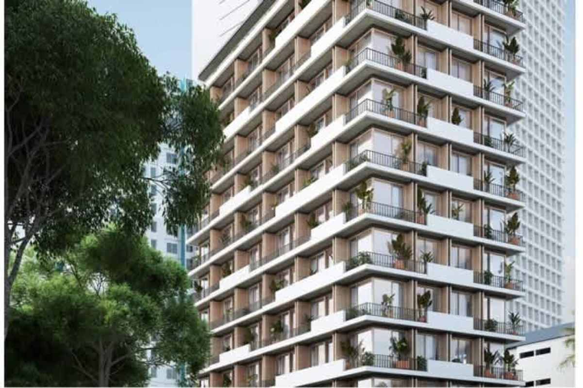 Contemporary high-rise apartment building PH Bella Vista Urban Center in Bella Vista Panama City