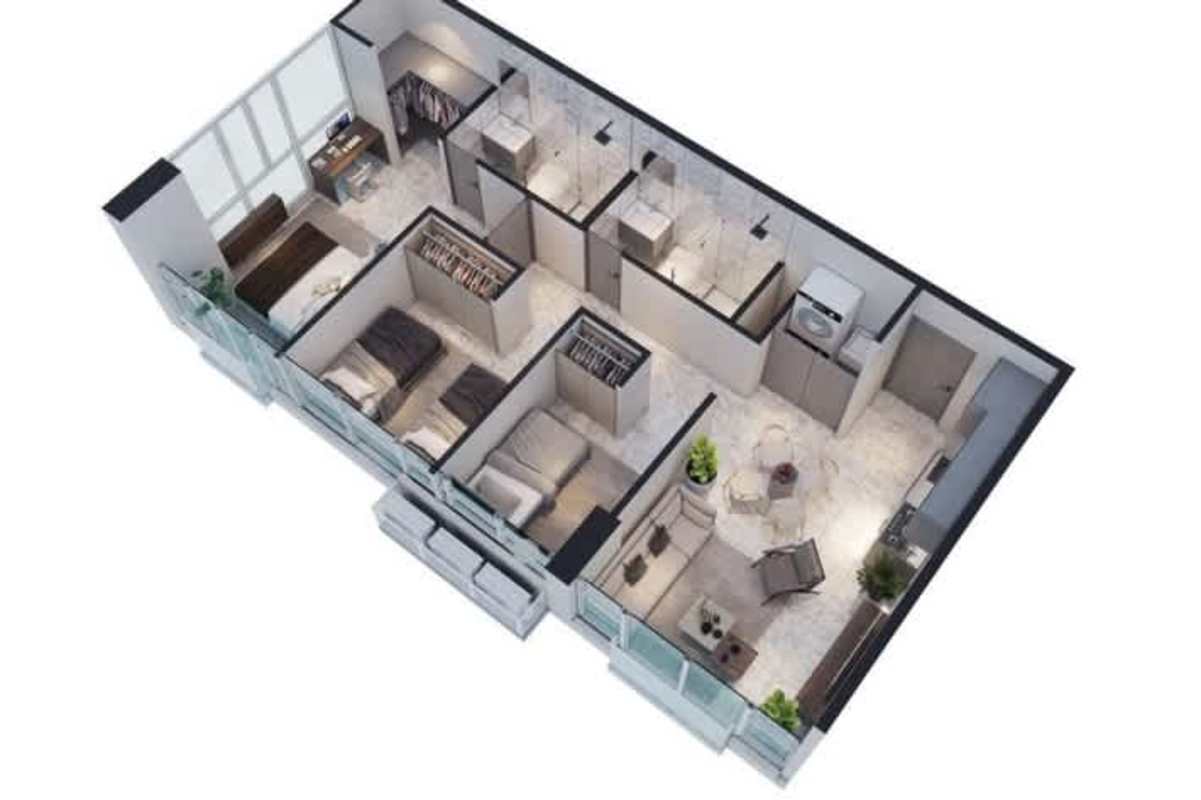 Rooftop lounge with pergola, ocean skyline views at PH Amazonas Avenida Balboa Panama