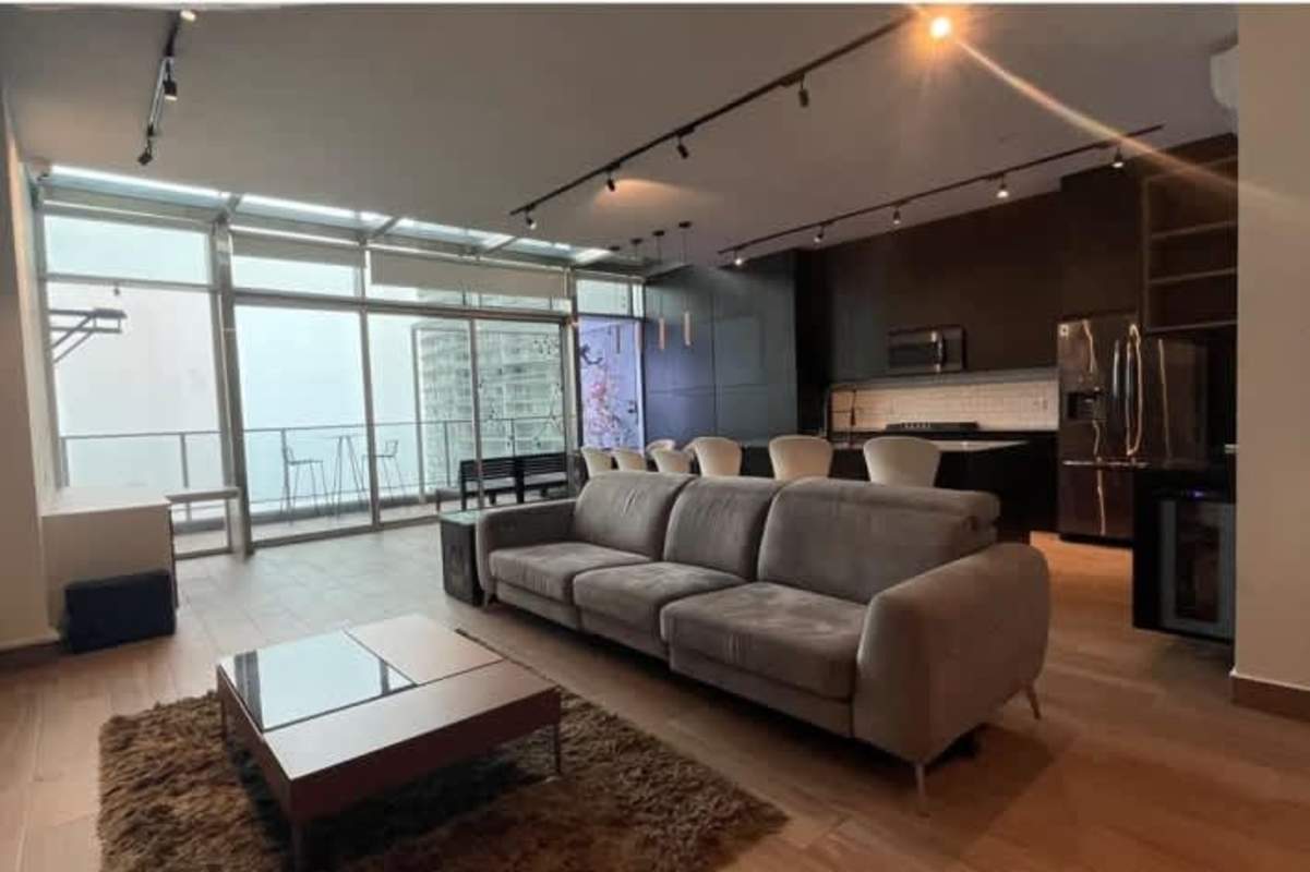 Modern kitchen with granite countertops and stainless appliances PH Pacifica Village Panama City