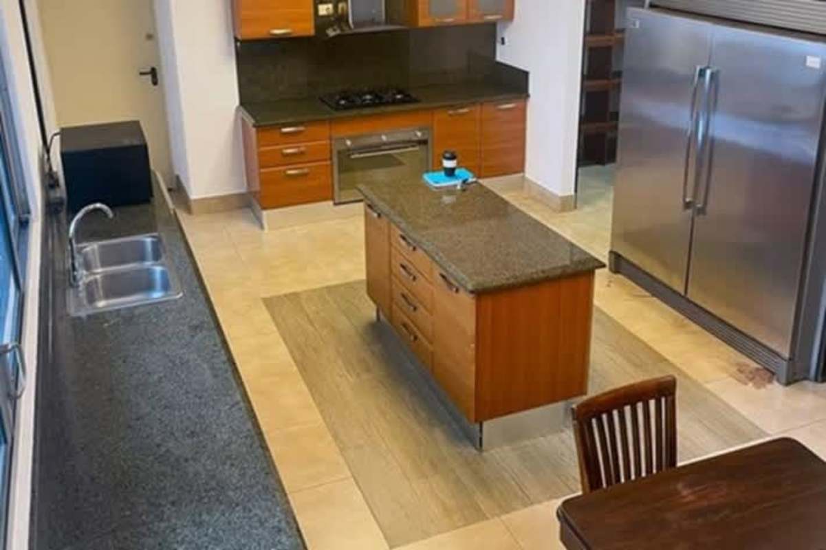 Private balcony offering panoramic Pacific Ocean and skyline views at PH Costa del Este Panama City