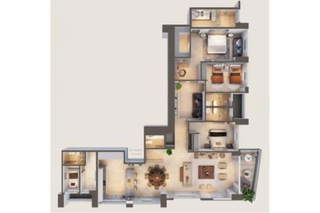 Apartment for Sale in Santa María - 3 bedrooms