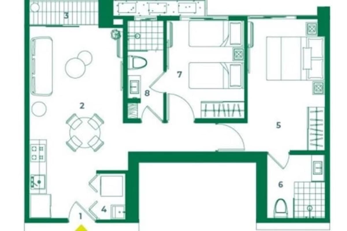 Residents tending to lush communal vegetable gardens at PH Garden Parque Albrook