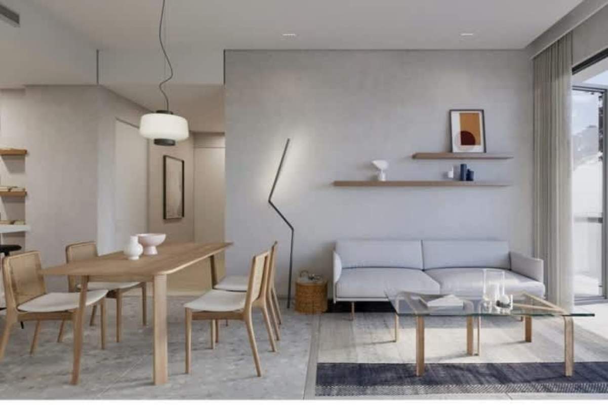 Elegant open-plan living and dining room apartment for sale in Amador Panama Canal area