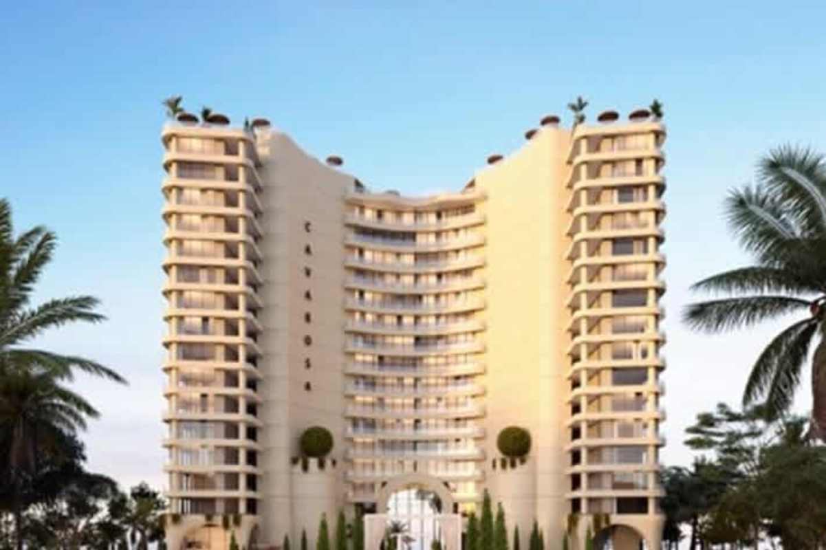 Rooftop sky lounge with ocean and canal views at PH Cavarosa Panama City