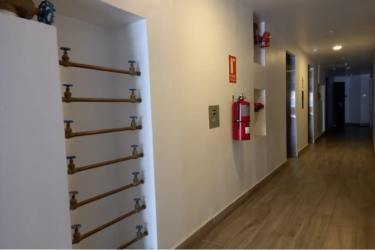 Bathroom with mosaic accent tiles, glass shower in PH Forest Towers Cocolí Panama