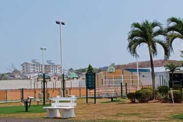 Spacious tiled living dining area in house within Playa Dorada beach community Arraiján Panama Oeste