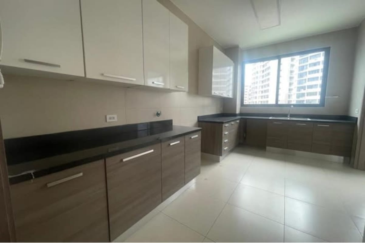 Wood-paneled sauna room in PH Pacific View luxury building Panama City