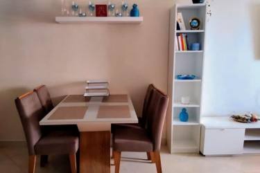 Pathway with palm trees leading directly to sandy beach at PH Ibiza San Carlos Panama Oeste