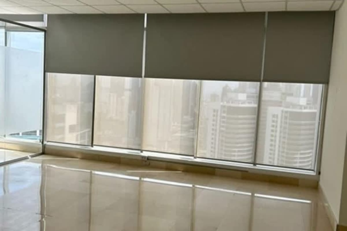 PH BICSA Financial Center facade on Avenida Balboa skyline in downtown Panama