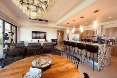 Large bedroom suite with en-suite bath balcony and sea views in PH Punta Caelo