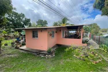 Casual living room with sectional sofa art light green walls in Panama house