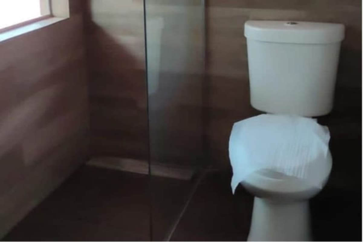 Large covered terrace facing green backyard in Clayton luxury home for rent