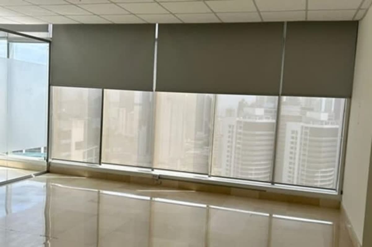 Finished office space with city and ocean views at PH BICSA Tower Panama