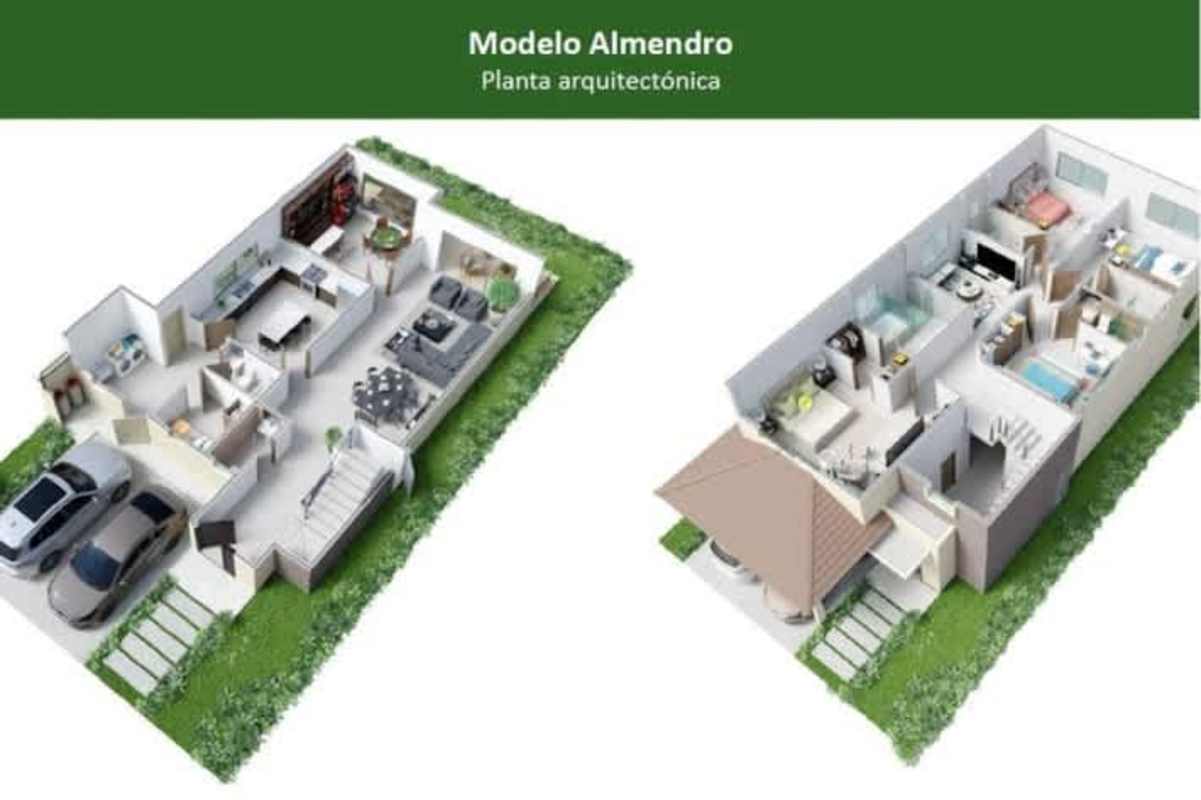 Covered outdoor terrace with garden view in luxury house Altos del Parque Ancon Panama