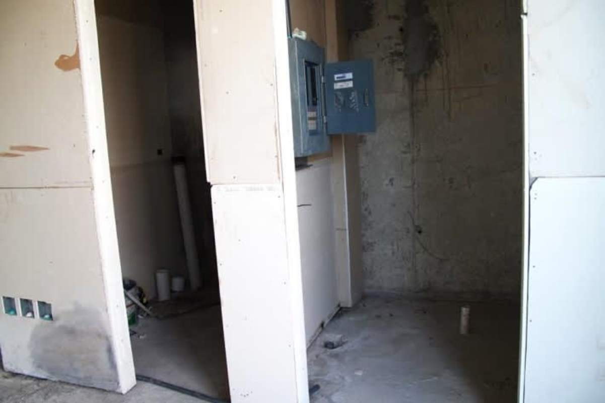 Gray shell unfinished high-rise space ideal for office or conference setup in Obarrio Panama