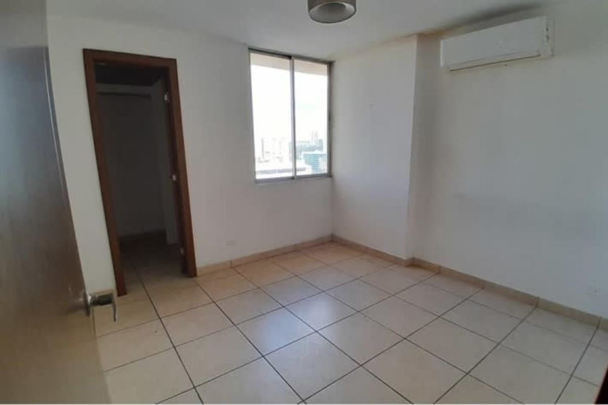 View from private balcony overlooking Panama City skyline at PH Metropolitan Park Hato Pintado