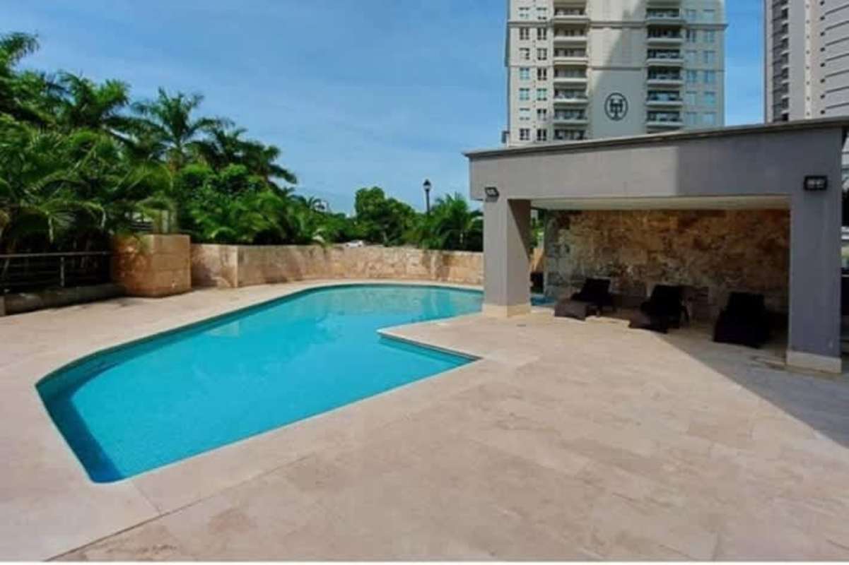 Fully equipped fitness center with large windows at Santa María luxury condos Panama