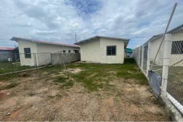Small bedroom with tiled floors window and security bars affordable house Penonomé Panama