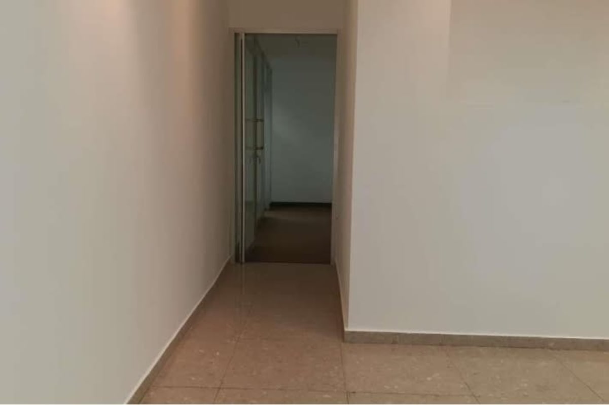 Private enclosed office area with large window in PH Plaza Credicorp Bank Panama City