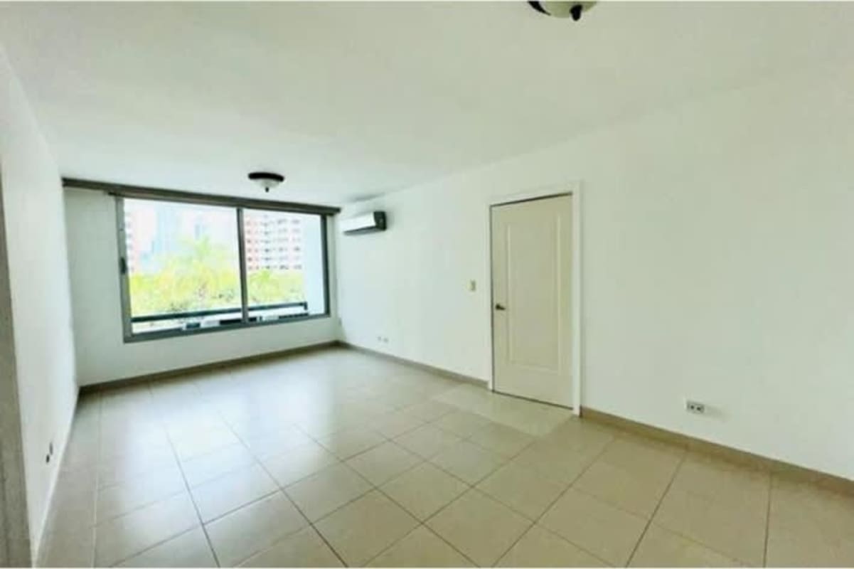 Spacious living room with large windows and balcony access PH San Francisco Bay Panama City