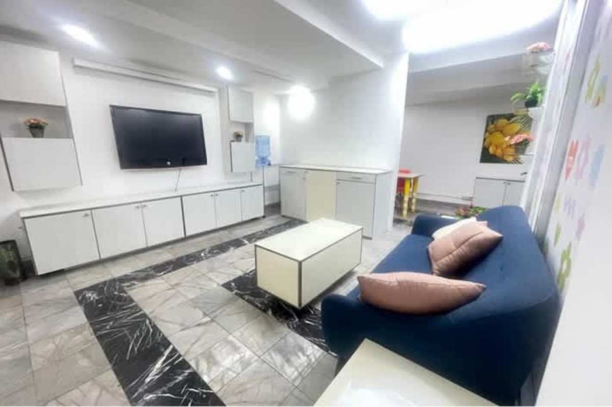 Commercial office unit featuring panoramic city views, tiled floors, built-in cabinetry in PH BICSA Tower Panama