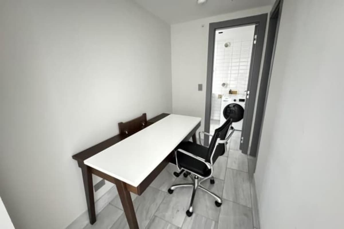 Contemporary home office with high-speed internet and chic design at Yoo Panama Panama City