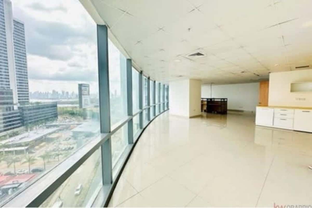Bright corporate office space with panoramic windows in Costa del Este Panama