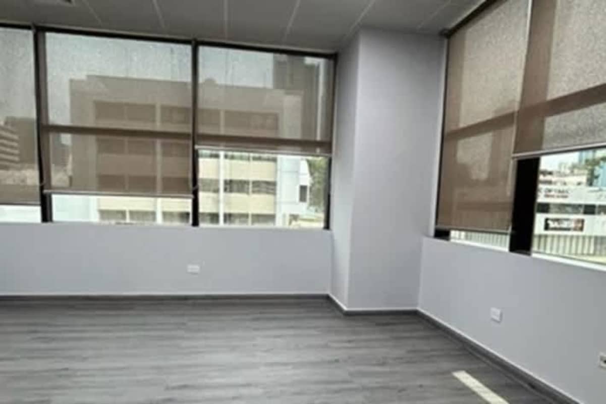 Open plan office with natural lighting on Calle 50 Panama City
