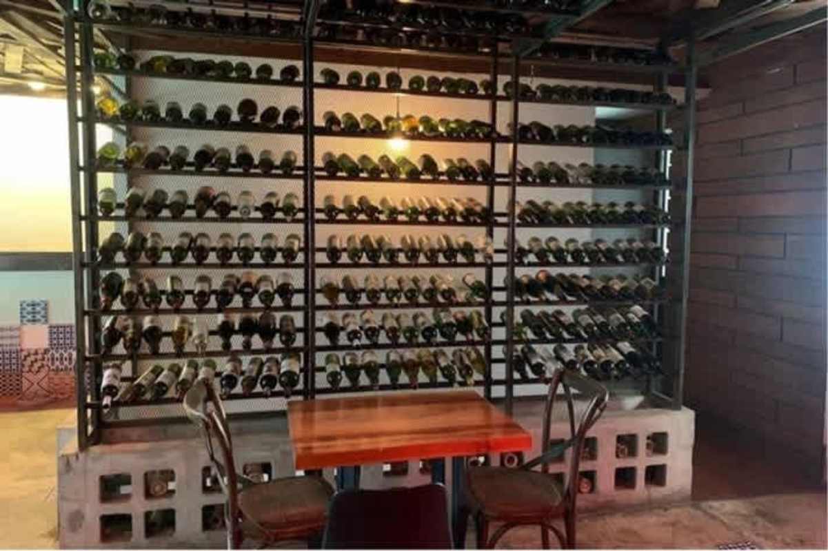 Spacious rooftop terrace with pergola, city and ocean views ideal for restaurant bar boutique hotel Casco Viejo Panama