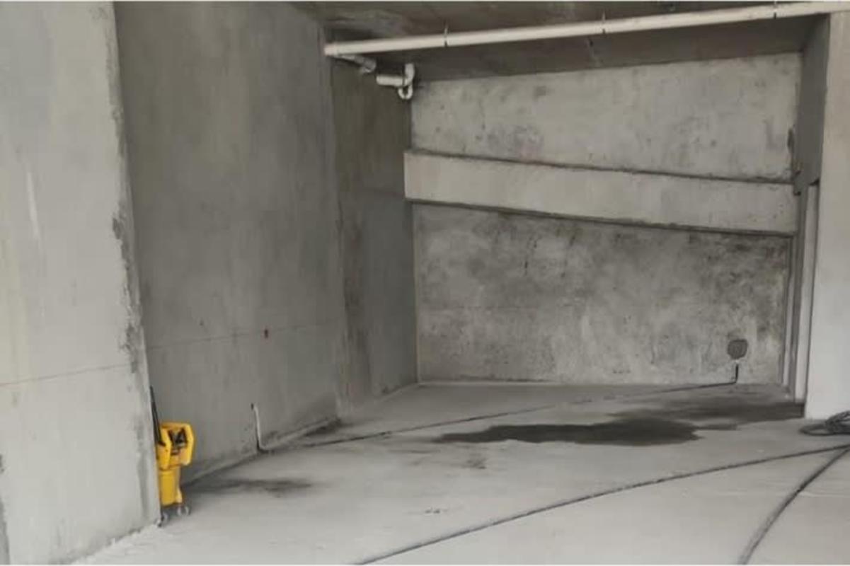 Parking garage area in PH Park Square commercial plaza Panama City