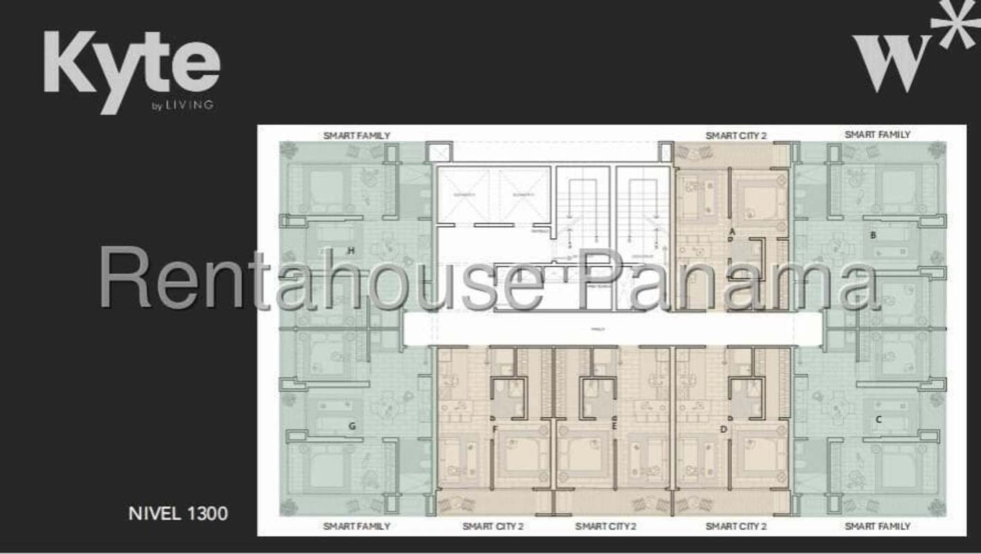 Well-equipped modern gym rooftop at PH Kyte Wynwood House in Obarrio Panama City