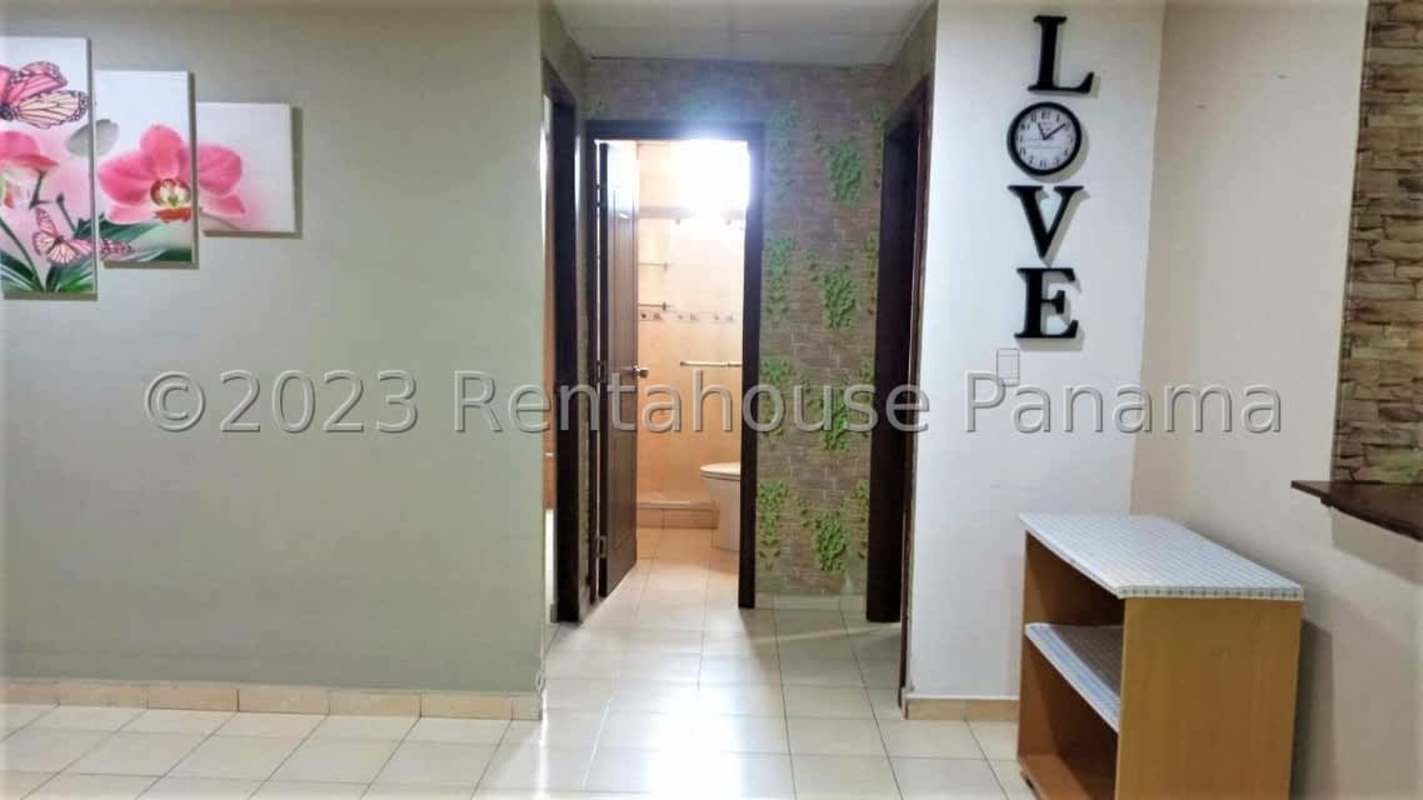 Kitchen area with granite countertops, tile backsplash and wooden cabinets PH Danli