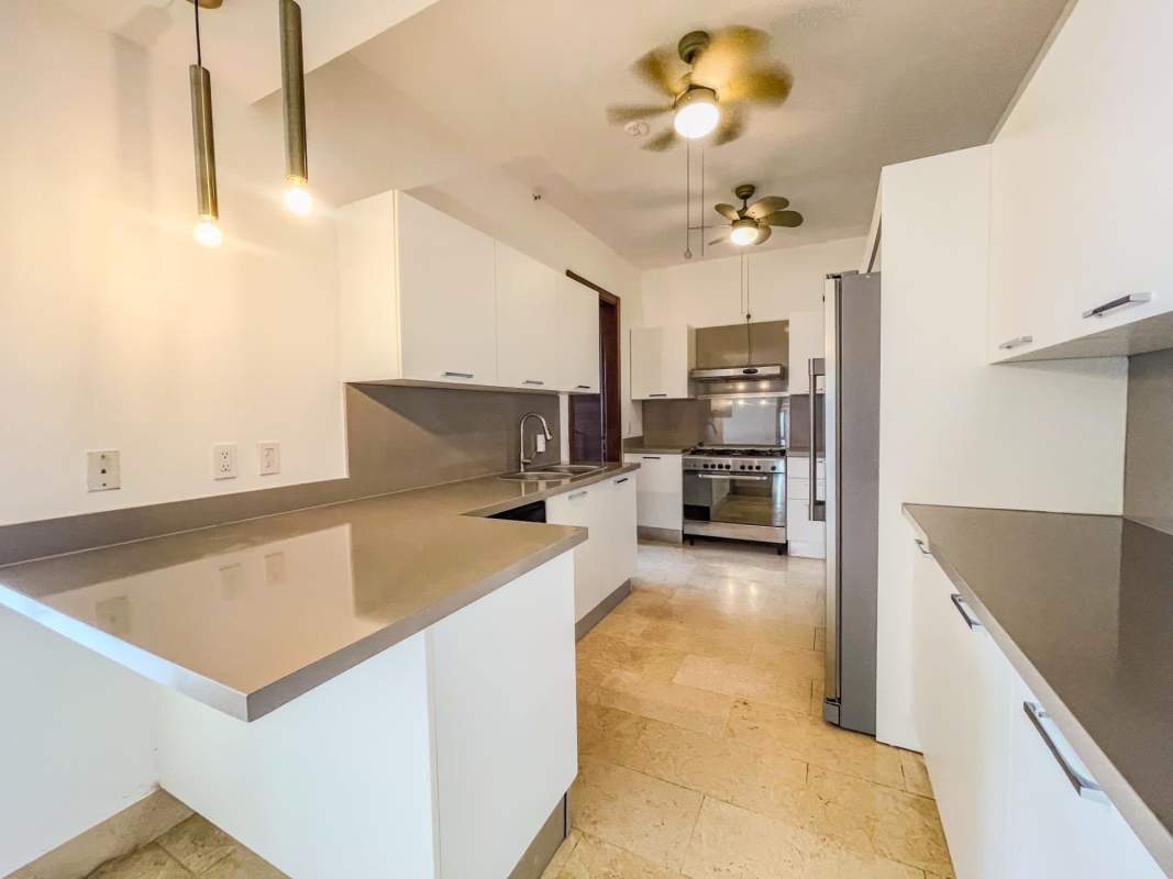 Balcony terrace with panoramic golf course and nature views Greenview Santa Maria Panama