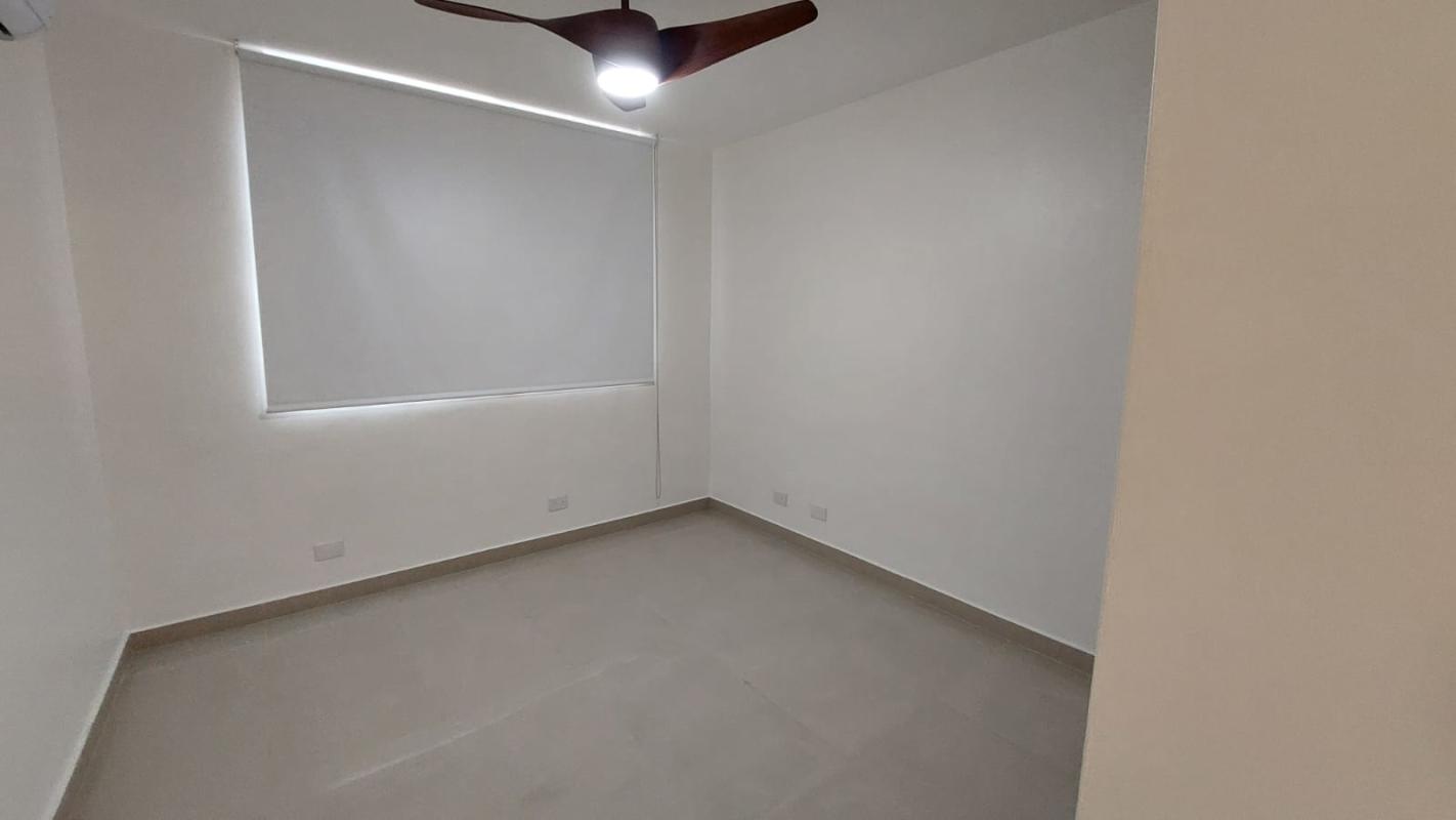 Master bedroom with large closet, AC, city view windows in PH San Francisco Bay Panama