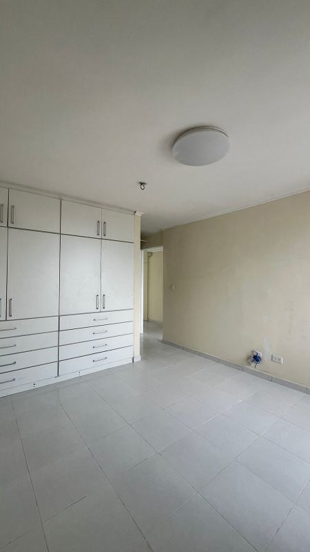 Bedroom with built-in wardrobe, ceiling fan, panoramic ocean view in PH BICSA Panama City