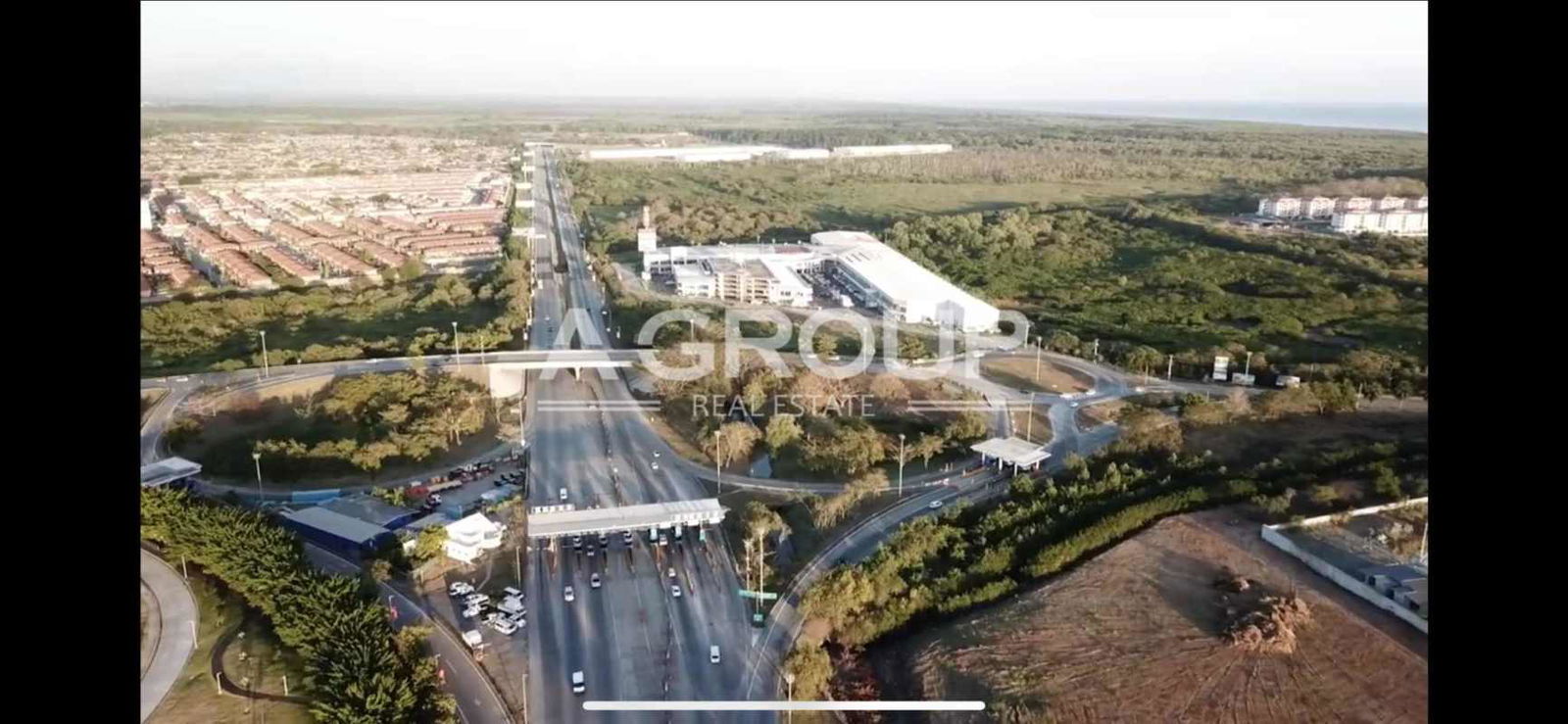 Large empty plot ready for mixed-use development in Costa Sur Panama