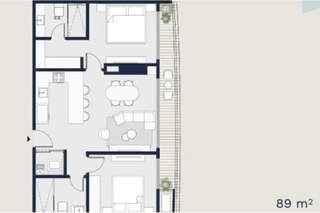 Apartment for Sale in Costa del Este - 2 bedrooms