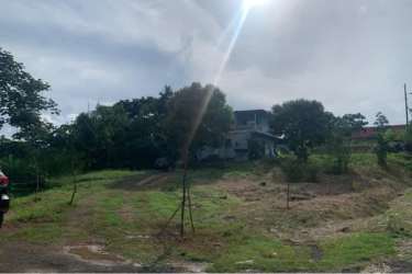 Vacant corner lot with road frontage near shopping centers in La Chorrera Panama