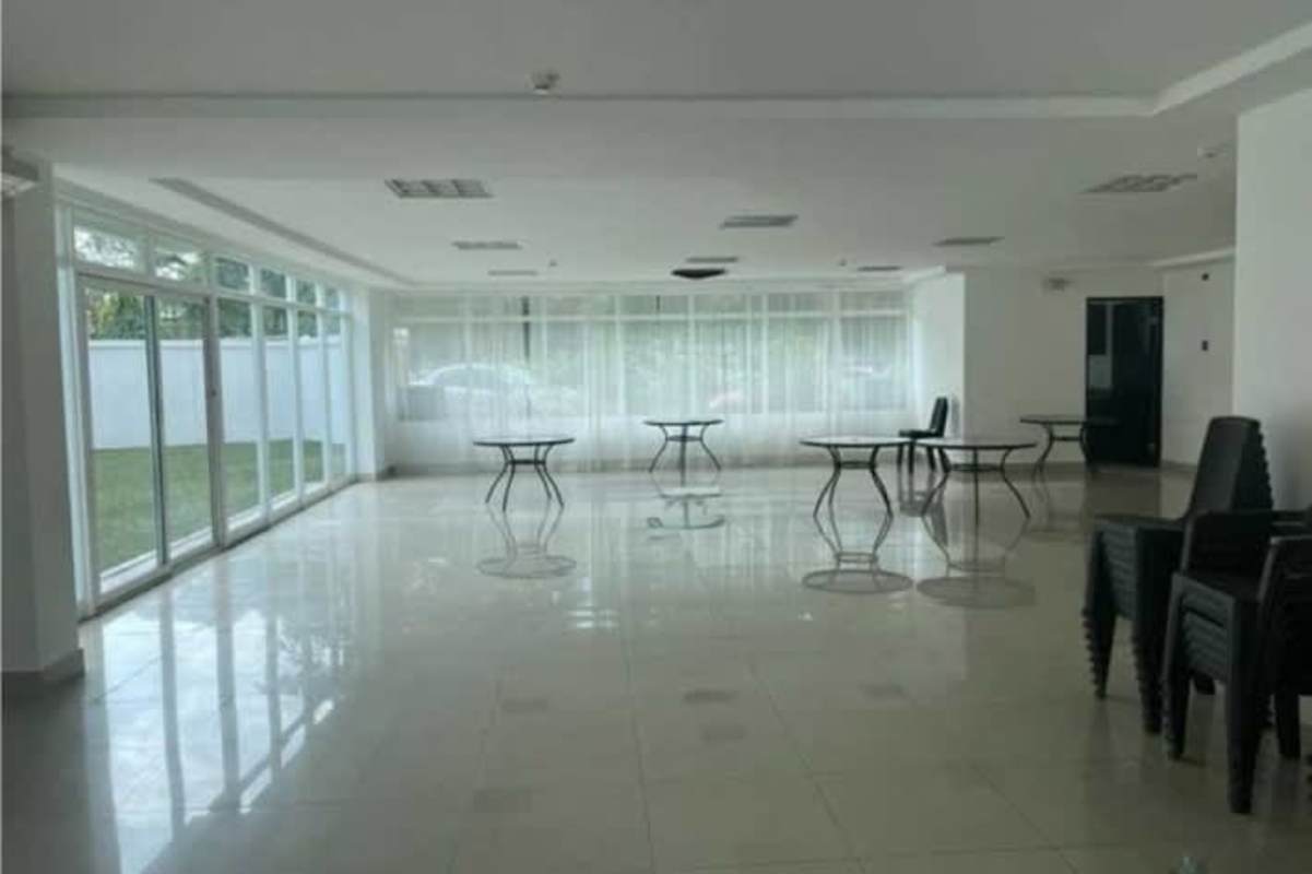 Bright multipurpose event hall in PH Sun City Albrook with large windows and modern finishes