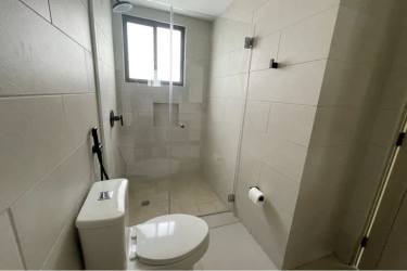 Minimalist hallway interior in Terra Viva eco community Coronado Panama with neutral tones