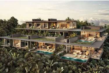 Private oceanview pool and sun deck luxury penthouse Vervana Playa Venao