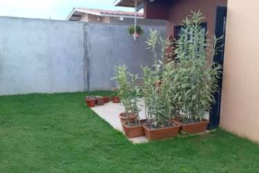 Private backyard and patio garden area Costa Verde house Panama